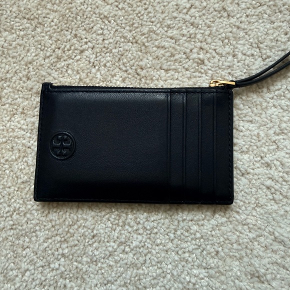 Tory Burch Fleming Zip Card Case - Picture 4 of 8